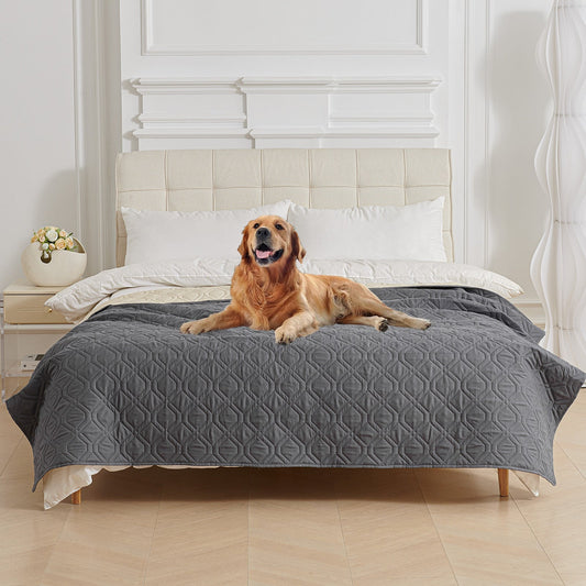 Waterproof Dog Bed Cover Pet Blanket for Furniture